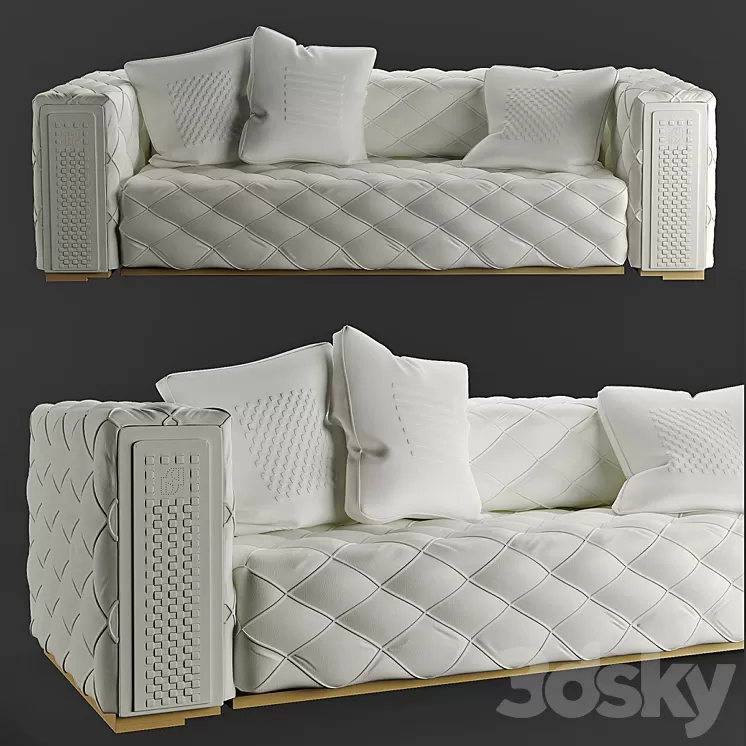 Sofa Divano Douglas di Danti 3D Model