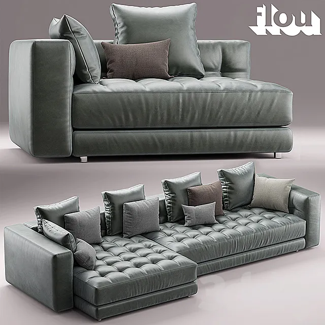 Sofa doze flou 3D Model