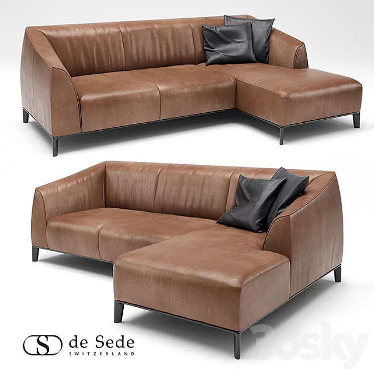 Sofa DS 276\/260 3D Model