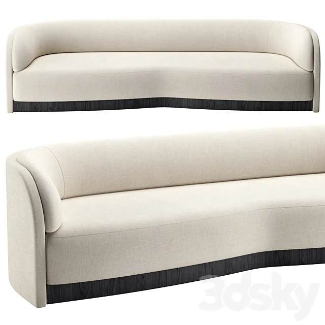 Sofa Dune _ Philippe Hurel 3DModel