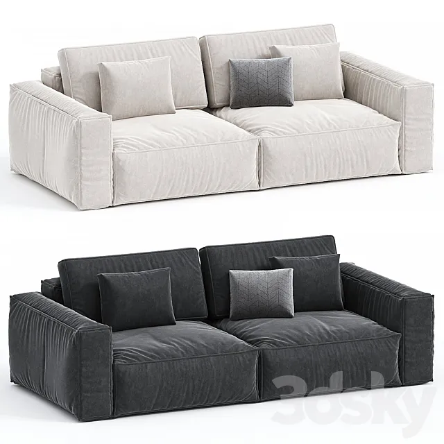 Sofa Ebi Happy 3D Model