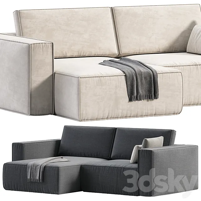 Sofa Ebi Happy by Divan.ru 3D Model