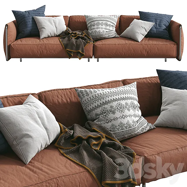 Sofa Edmond by Flexform 3DModel