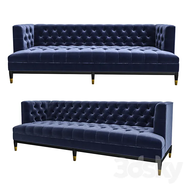 SOFA EICHHOLTZ 112188 CASTELLE 3D Model