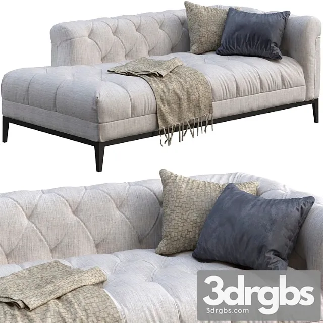 Sofa Eichholtz Cesare 3D Model Free