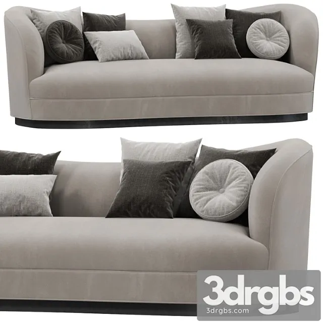 Sofa eichholtz jackie 2 3D Model Free