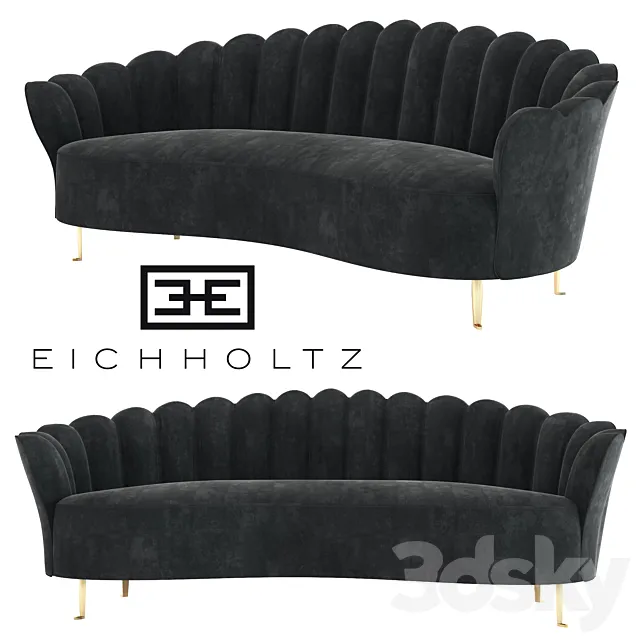 Sofa eichholtz Messina 110915 3D Model