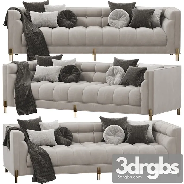 Sofa eichholtz sienna 2 3D Model Free