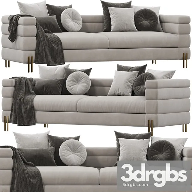 Sofa eichholtz york 2 3D Model Free