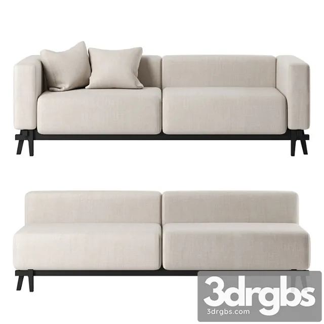 Sofa eight modular by de la espada, set 2