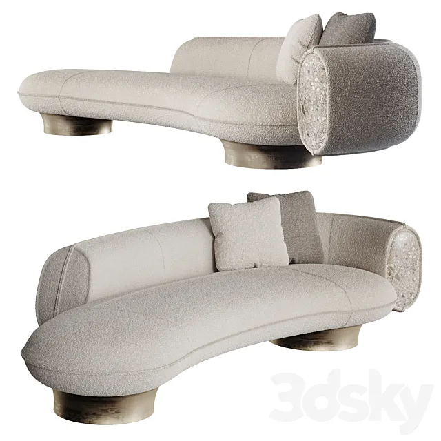 Sofa ENNE SUSPENCE B 3DModel