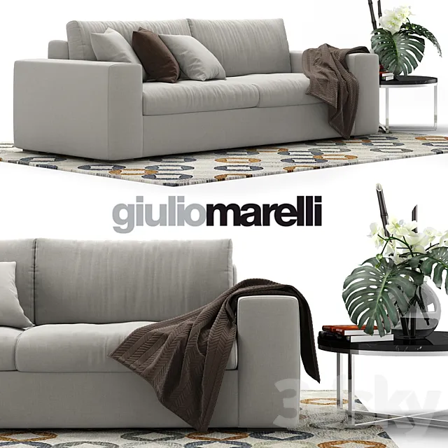 sofa Epika. Giulio Marelli 3DModel