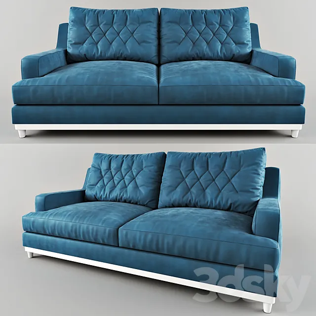 Sofa Eva factory Pinskdrev 3D Model