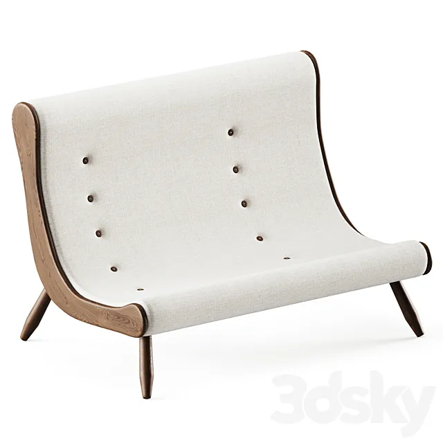 Sofa Eve by Hookl und Stool 3DModel