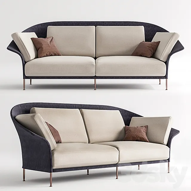 Sofa Expormim Liz 3DModel