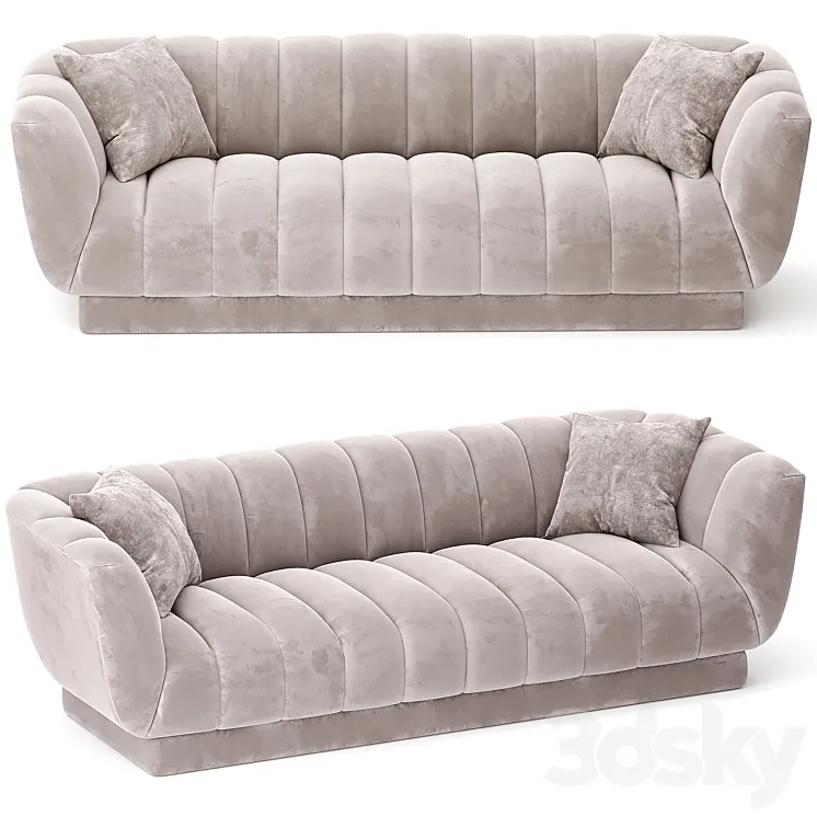 Sofa Fabio DG Home 3D Model Free