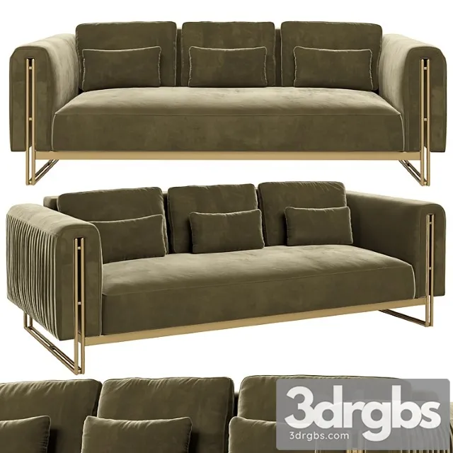Sofa Fatal Sunpan 3D Model Free