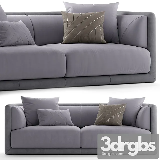 Sofa fendi casa conrad sofa 2 3D Model Free