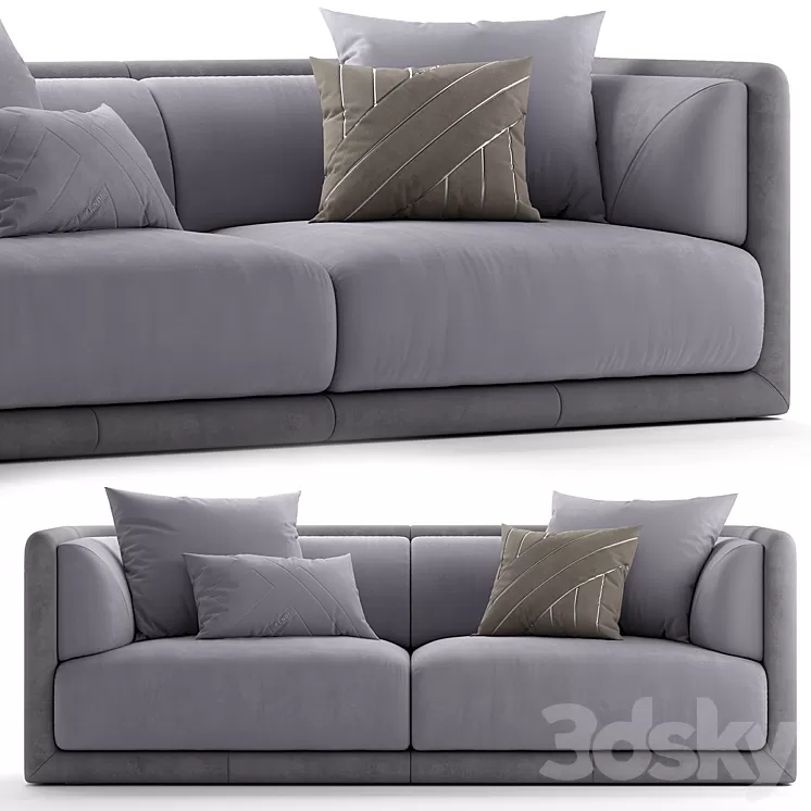 Sofa fendi casa conrad sofa 3D Model