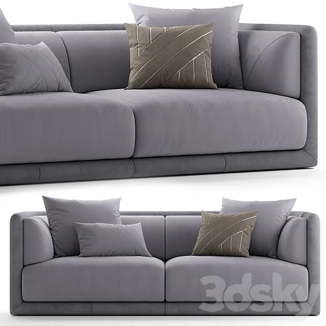 Sofa fendi casa conrad sofa 3DModel