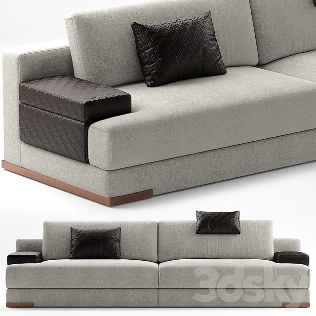 Sofa fendi casa DUKE 3DModel