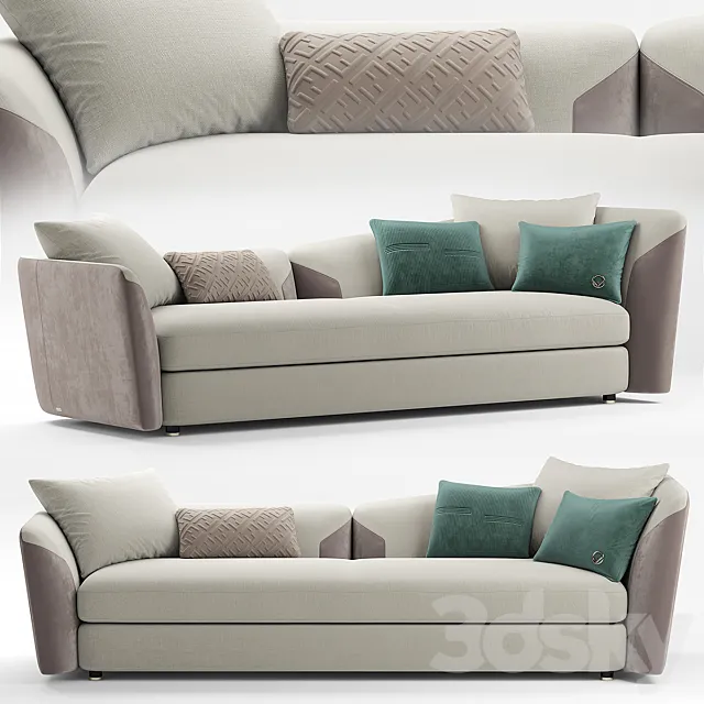 Sofa FENDI CEASAR 3DModel