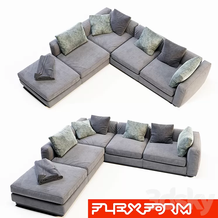 Sofa flexform 3D Model