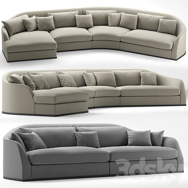 Sofa Flexform ALFRED 3D Model