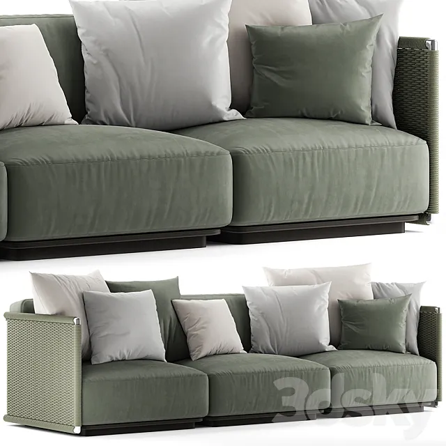 Sofa flexform eddy 3DModel