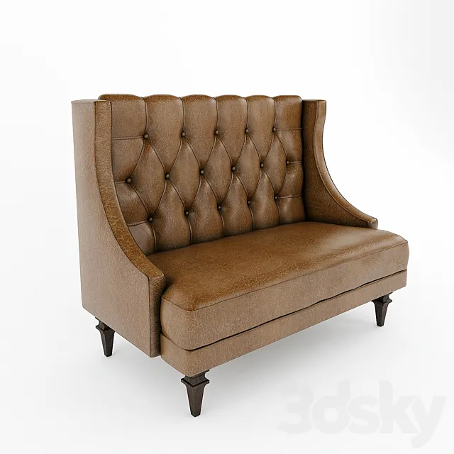 sofa for cafe 3DModel