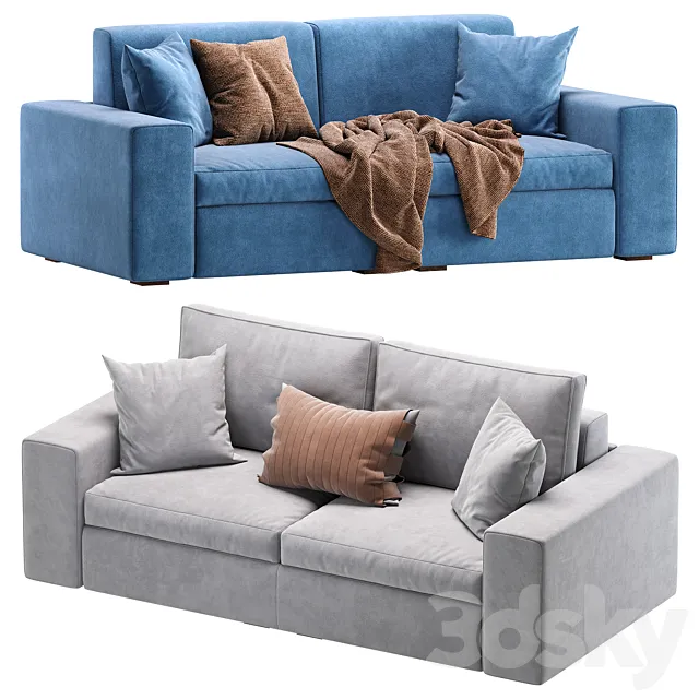 Sofa FORTROSS Folding Cazarina Interiors_Диван ФОРТРОСС Раскладной 3D Model
