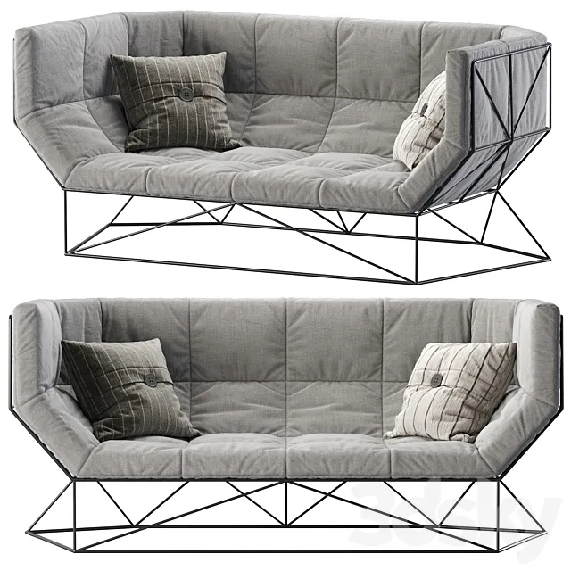 Sofa FOXHOLE spHaus 3D Model