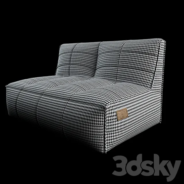 Sofa frameless Villiers 3DModel