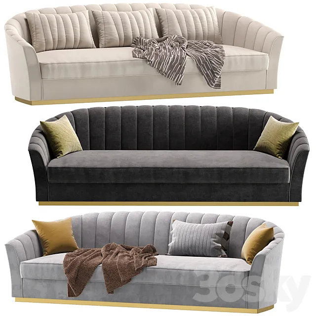 Sofa FRANKLIN by Cazarina Interiors_Диван ФРАНКЛИН Free Download