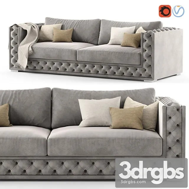 Sofa freedom classic 2 3D Model Free