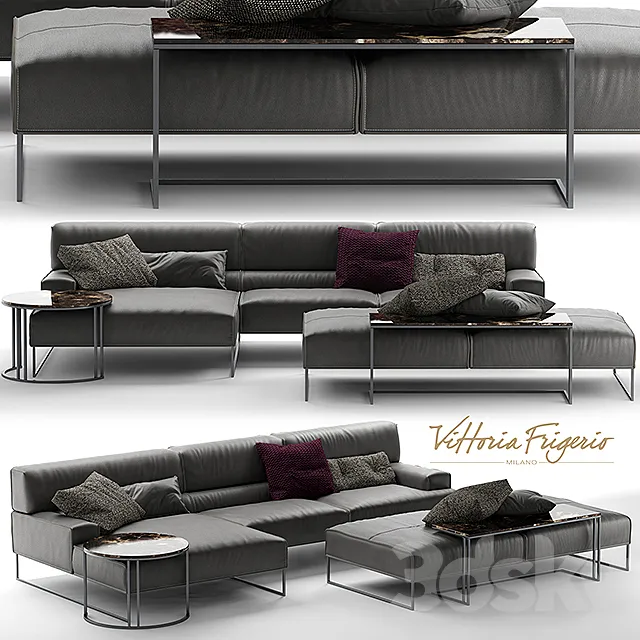 Sofa frigerio salotti CLOUD 3DModel