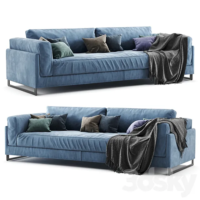 Sofa-Frigerio Salotti-Davis In 3DModel