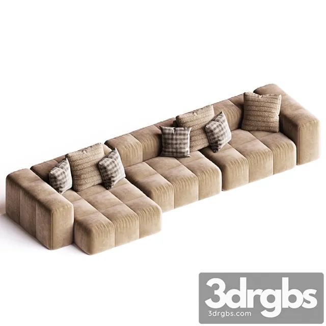 Sofa From Collection Corona 46 3D Model Free