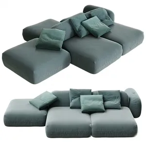 Sofa - Furniture 3D Model - Download - 030