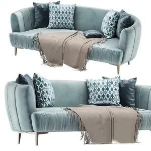 Sofa - Furniture 3D Model - Download - 032