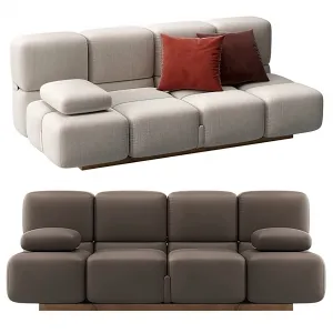 Sofa - Furniture 3D Model - Download - 036