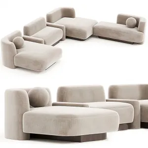 Sofa - Furniture 3D Model - Download - 045