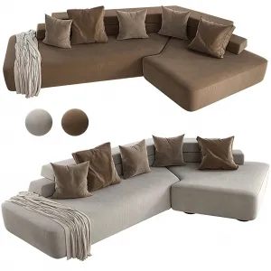 Sofa - Furniture 3D Model - Download - 058