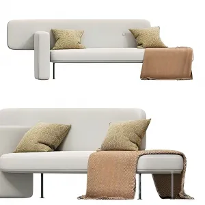 Sofa - Furniture 3D Model - Download - 060