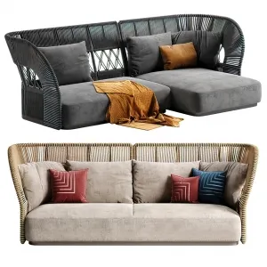 Sofa - Furniture 3D Model - Download - 090