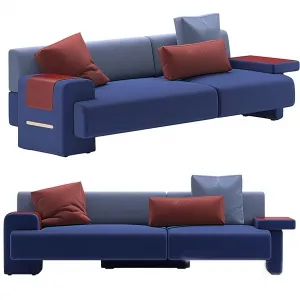 Sofa - Furniture 3D Model - Download - 096