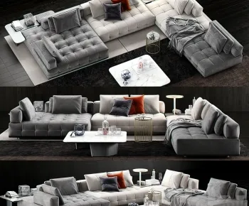 Sofa - Furniture 3D Model - Download - 108
