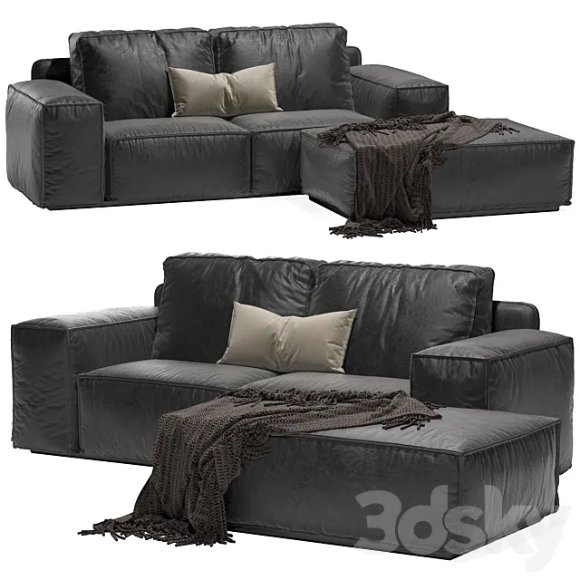 Sofa Gamma Sacai 4 3D Model