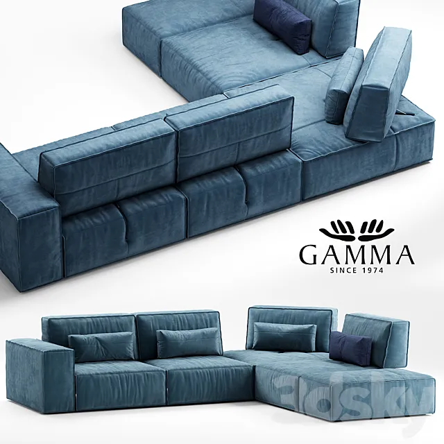 Sofa gamma soho sofa 3DModel