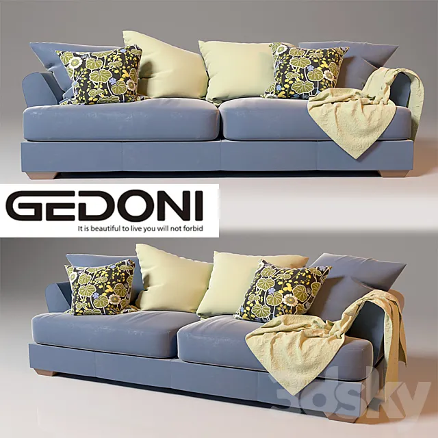 sofa Gedoni 3D Model